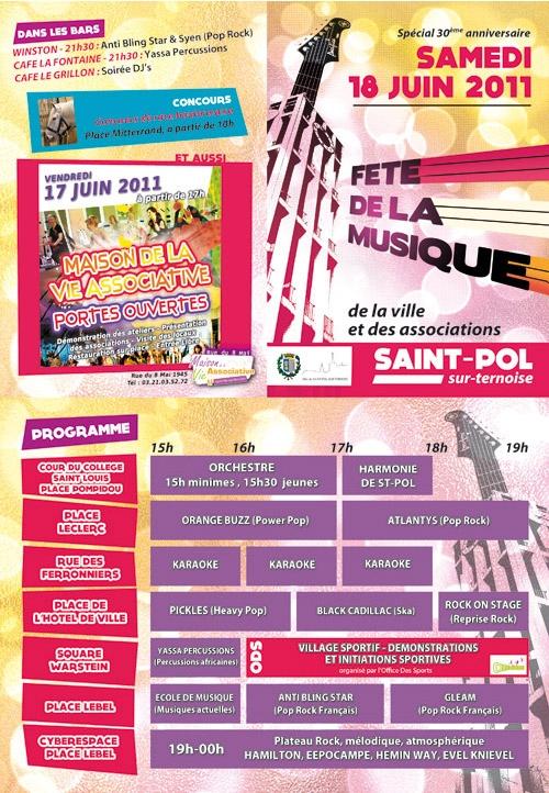 Fête de la Musique de St-Pol-Sur-Ternoise