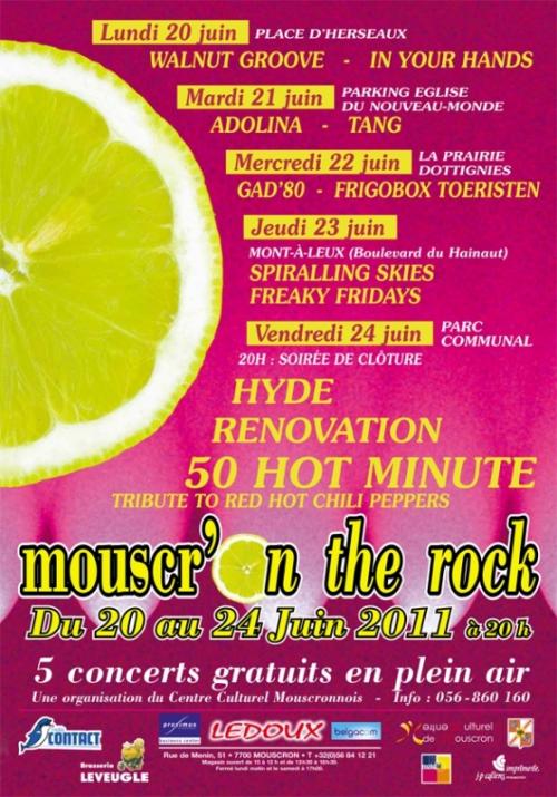 Festival Mouscr’On the Rock