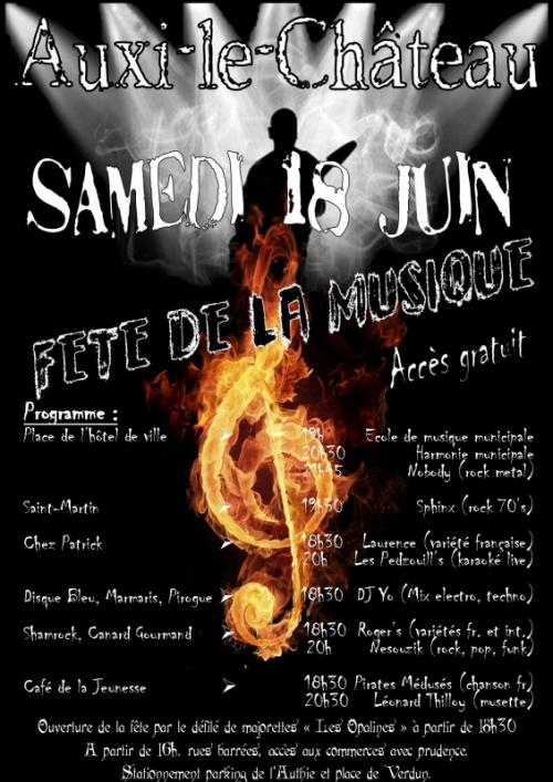 Fête de la Musique d’Auxi-le-Château