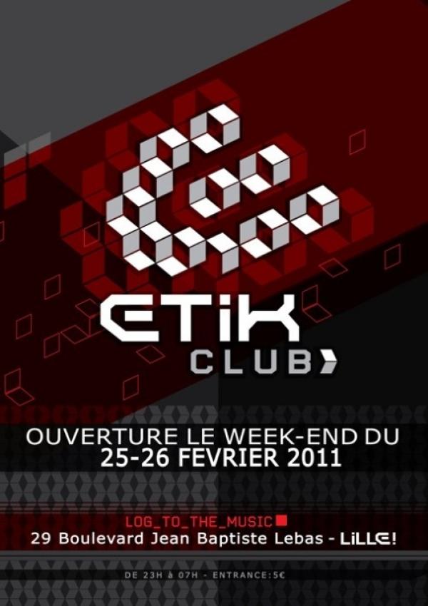 L&rsquo;Etik Club, ouverture imminente à Lille !