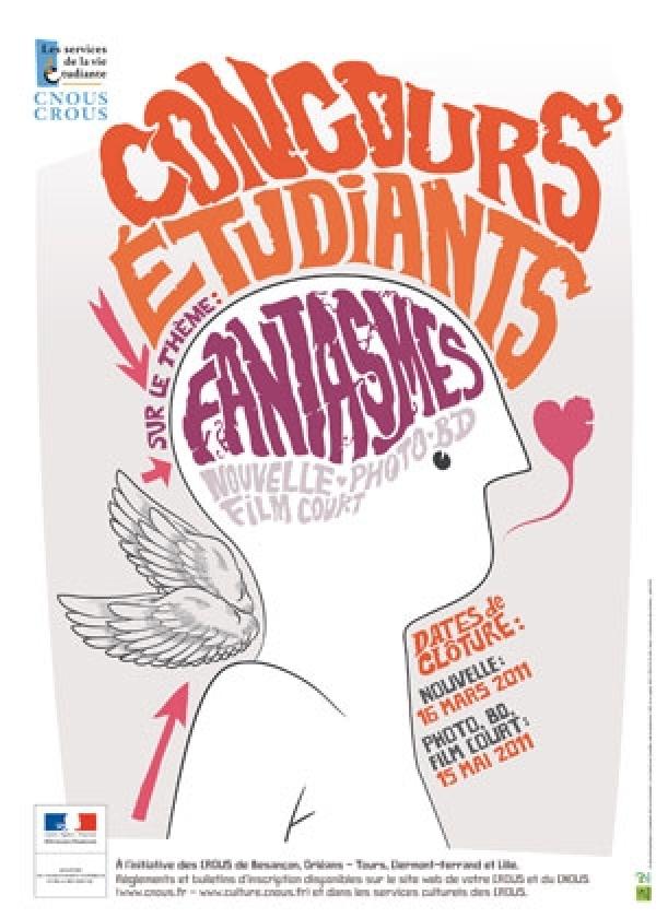 Le CROUS organise un concours sur le thème du fantasme