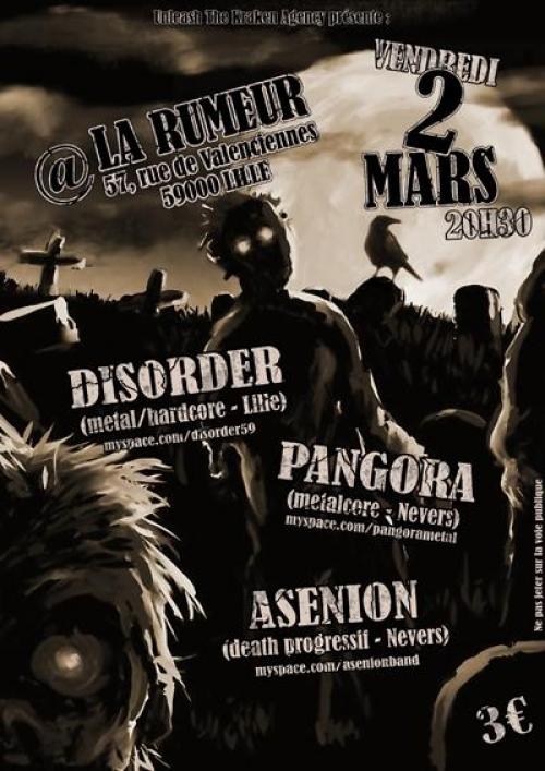 Disorder + Pangora + Asenion