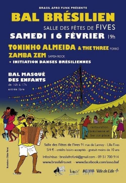 Bal de carnaval brésilien