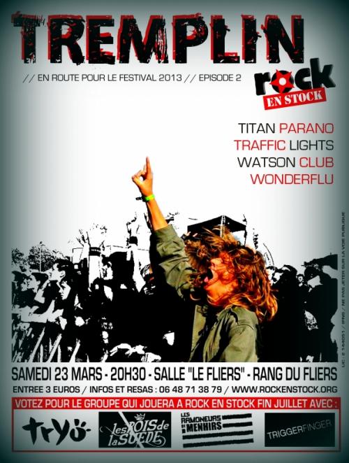 Tremplin Rock en Stock