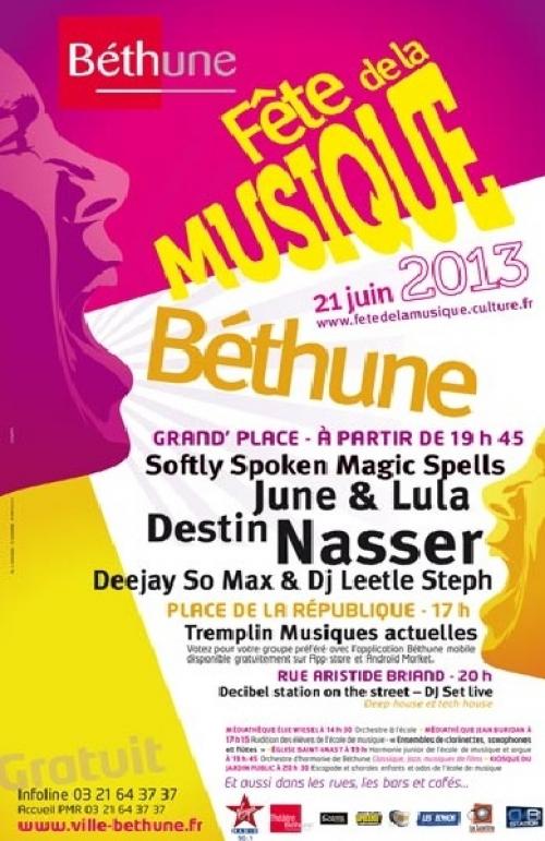 Fête de la musique 2013 – Béthune