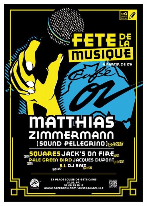 [FDM 13] Matthias Zimmermann + Squares + Jack’s on fire + Pale Green Bird + DJs