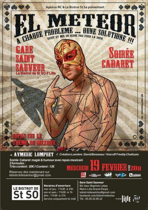Soirée Cabaret – El Meteor + Aymeric Lompret
