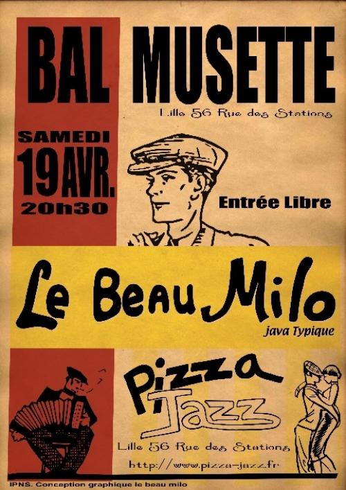 Bal Roots Musette avec Le Beau Milo Trio