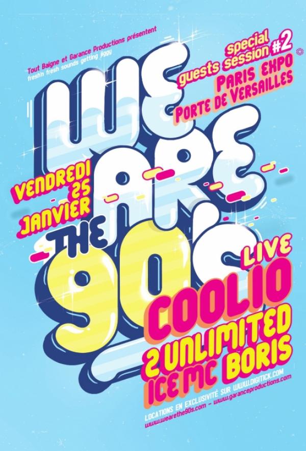5×2 places à gagner pour la soirée We Are The 90’s Spécial Guests Session #2 !