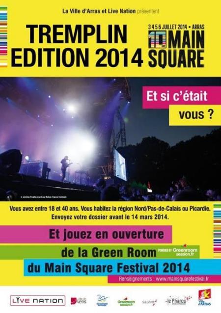 Les candidatures pour le Tremplin du Main Square Festival sont ouvertes