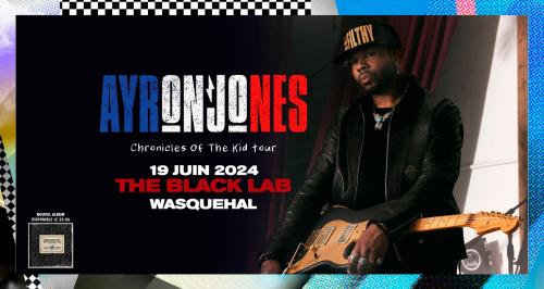 Ayron Jones en concert au Black Lab
