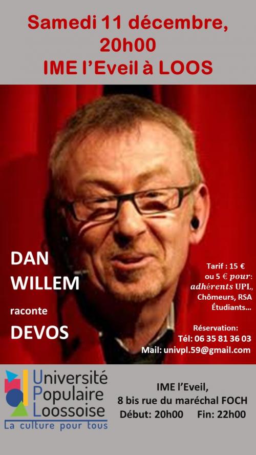 Dan Willem raconte Devos