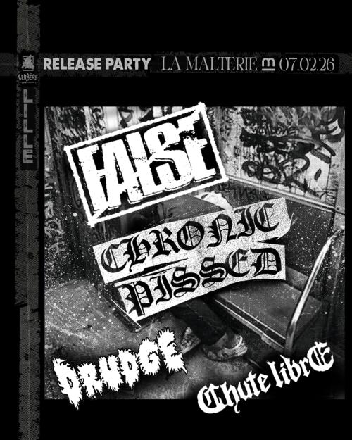 False + Chronic Pissed + Drudge + Chute Libre
