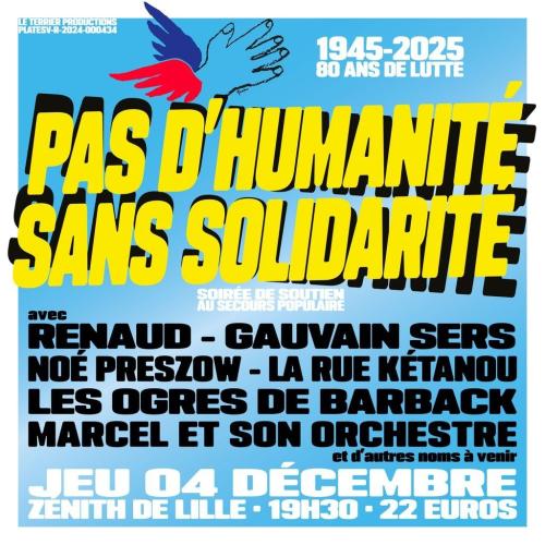 Les 80 ans du Secours Populaire Nord : Pas d’humanité sans solidarité