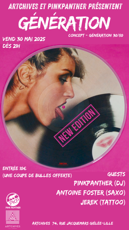 Génération by Artchives x Pink Panther