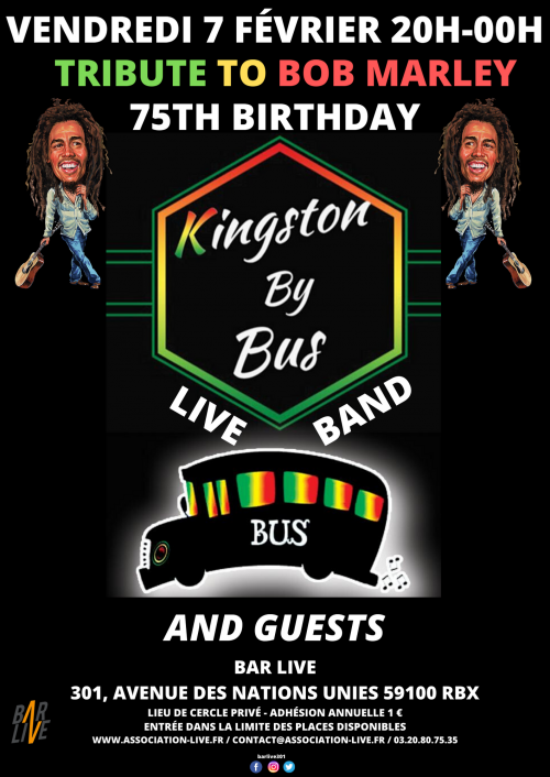 Kingston by Bus – Tribute to Bob Marley