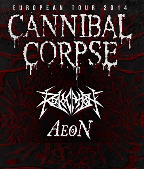 Cannibal Corpse + Revocation + Aeon