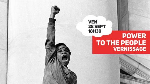 Vernissage de l’expo Power to the people – The Black Panthers – autour des photographies de Stephen Shames