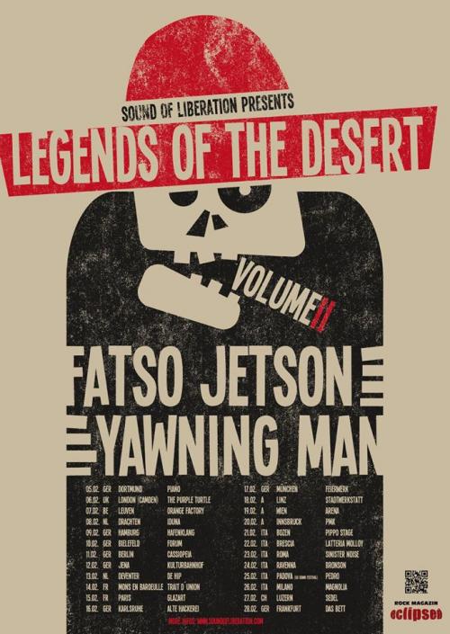Fatso Jetson + Yawning Man + Poncharello