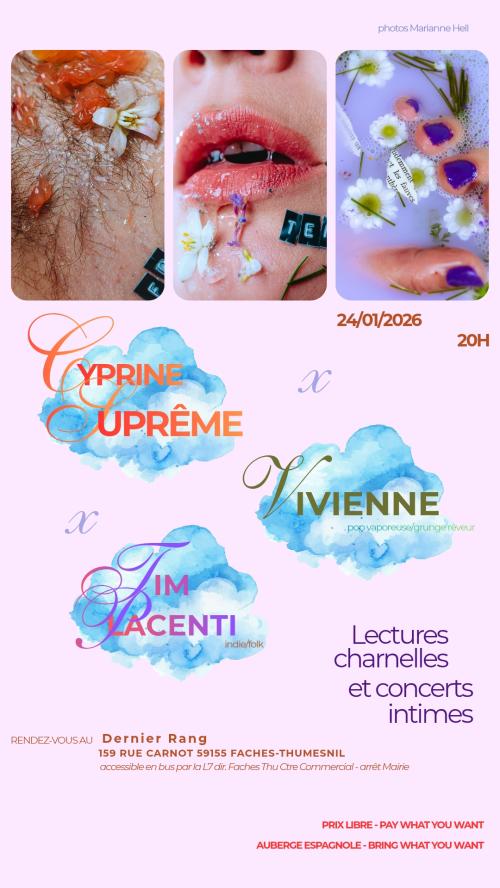 Cyprine Suprême + Vivienne et Tim Placenti