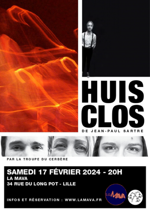 Huis clos, de Jean-Paul Sartre par La Troupe du Cerbère