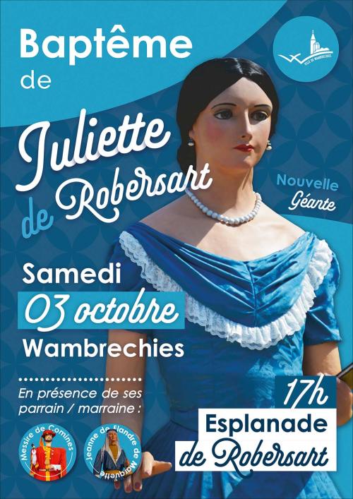Baptême de Juliette la géante