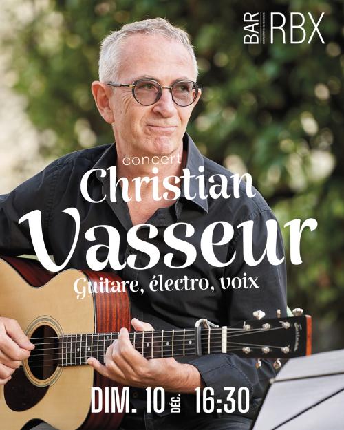 Christian Vasseur en concert