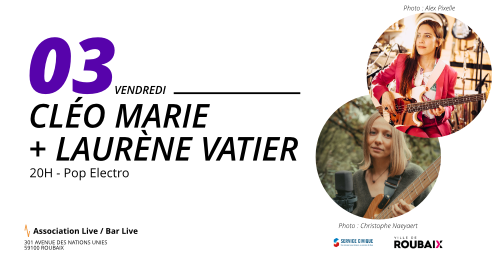 Cléo Marie + Laurène Vatier