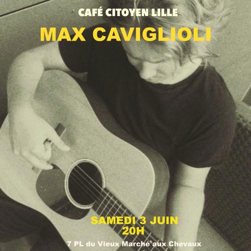 Max Caviglioli au Café citoyen