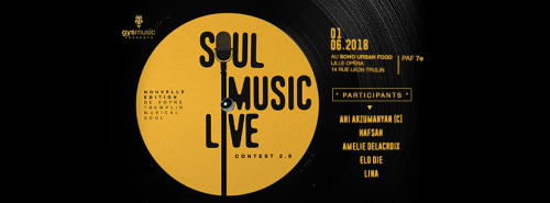 Soul Music Live Contest 2.0, nouveau lieu, nouveau logo