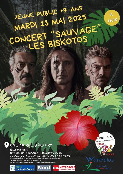 Les Biskotos en concert