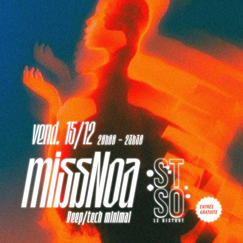 missNoa au Bistrot de ST SO