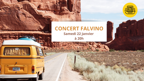 Falvino en concert au Bus Magique