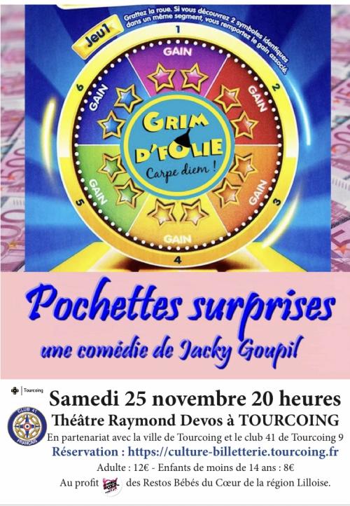 Pochettes surprises de Jacky Goupil