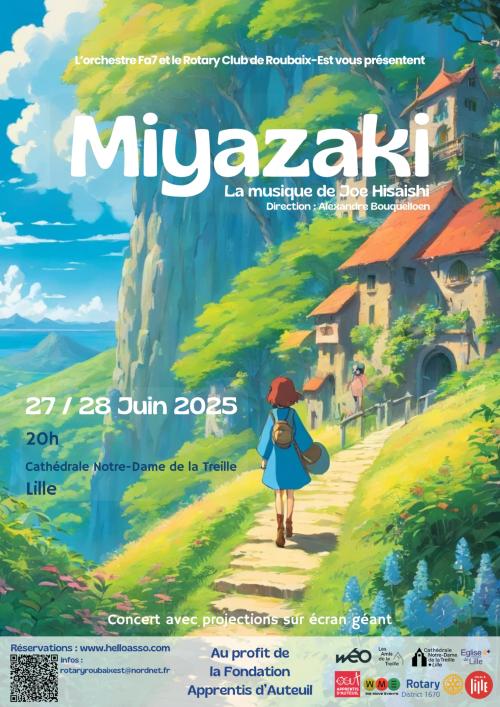 Concert Miyazaki avec projection sur écran géant