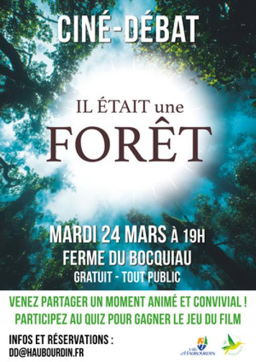 Ciné-débat – Il était une forêt