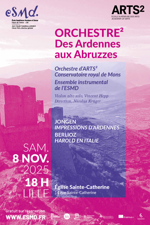 Concert symphonique Orchestre²  Des Ardennes aux Abruzzes