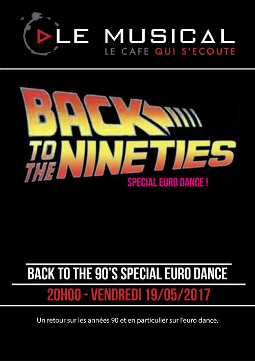Soirée back to the 90’s (euro dance)
