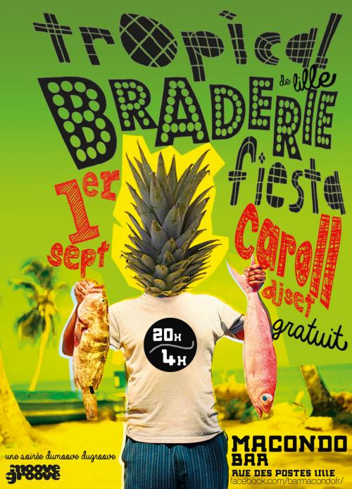 Braderie Tropical Fiesta – Caroll dj set au Macondo