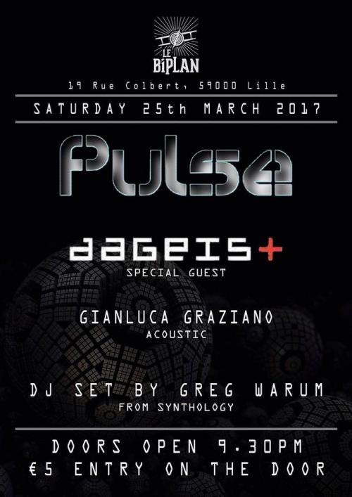 Pulse + dageist + gianluca graziano + dj greg warum
