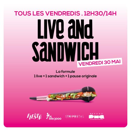 Live et Sandwich à l’Arty Bar du Tripostal