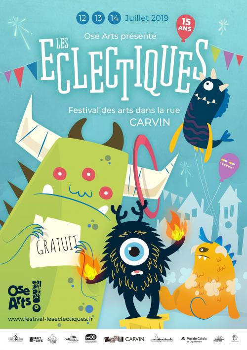 Les Eclectiques, festival dans les rues de Carvin