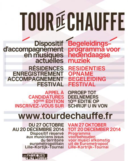 Tour de Chauffe 2015, à vos candidatures !