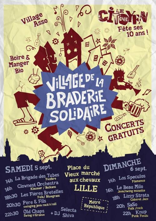 La Brigade des Tubes + Clownest Orchestra + Les Fières Bretelles + Pères & Fils…