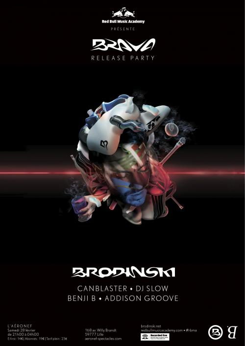 Brava : Brodinski + DJ Slow + Canblaster + Benji B. + Addison Groove