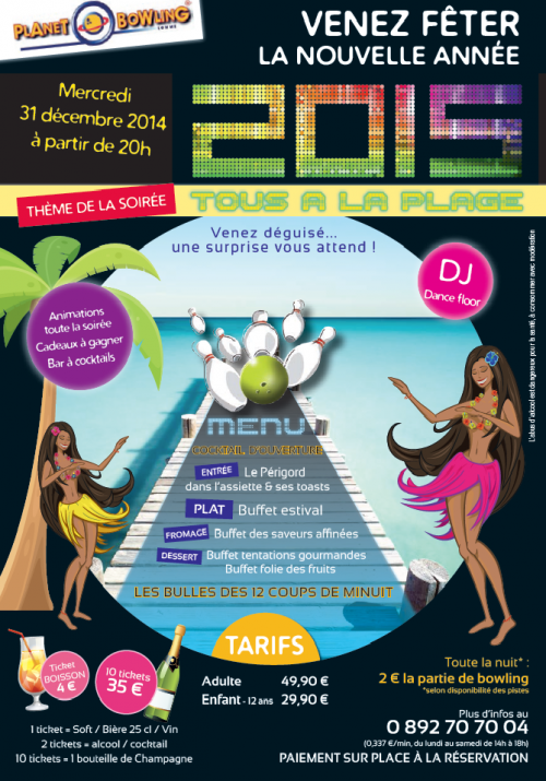 Nouvel an – Tous à la plage !
