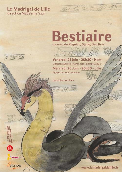 « Bestiaire » par le Chœur Madrigal de Lille