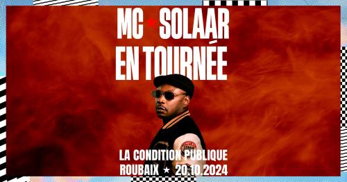 Mc Solaar en concert à roubaix
