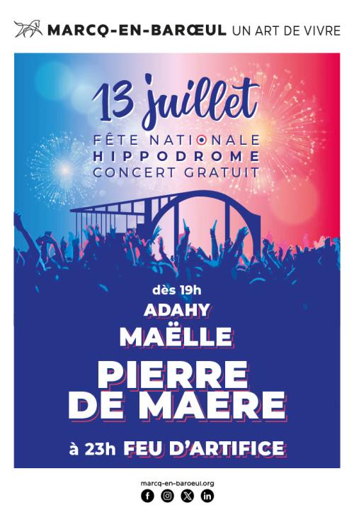 La Fête nationale avec Pierre de Maere