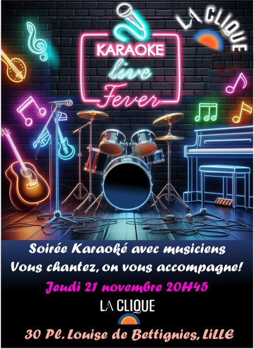 Animation / Concert / Soirée karaoké live